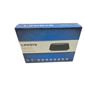 Linksys N600 Dual-Band WiFi‎ Router E2500 Wireless Internet Network